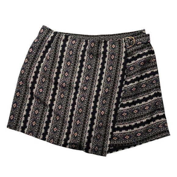 Cato Est 1946 Sz 18/20 Wrap Shorts Skort Aztec Print Summer Southwestern Print - Picture 1 of 15